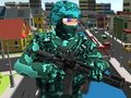 Gêm Aml-chwaraewr Brwydro yn erbyn Pixel  ar-lein