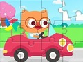 Gêm Pos Jig-so: Gyrru Car  ar-lein