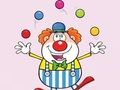 Gêm Llyfr Lliwio: Clown  ar-lein