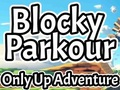Gêm Blocky Parkour: Dim ond Up Antur  ar-lein