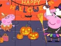 Gêm Pos Jig-so: Peppa Calan Gaeaf  ar-lein
