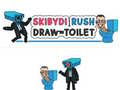Gêm Skibydi Rush tynnu i'r toiled  ar-lein
