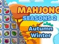 Gêm Mahjong Tymhorau 2 Hydref Gaeaf  ar-lein