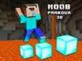 Gêm Noob parkour 3d ar-lein
