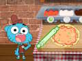 Gêm Frenzy Pizza Gumball  ar-lein