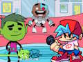 Gêm Nos Wener Funkin' VS Beast Boy  ar-lein