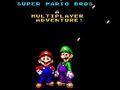 Gêm Super Mario Bros: Antur Aml-chwaraewr  ar-lein
