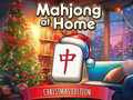 Gêm Argraffiad Nadolig Mahjong Gartref  ar-lein