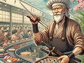 Gêm Samurai Chef Express  ar-lein