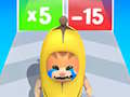 Gêm Rhedeg Banana Epig: Merge Master  ar-lein