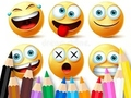 Gêm Llyfr Lliwio: Emoji doniol  ar-lein