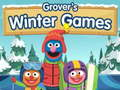 Gêm Sesame Street: Gêm Gaeaf Grover  ar-lein