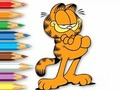 Gêm Llyfr Lliwio: Garfield Hamburger  ar-lein