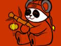 Gêm Lliwio Panda Ciwt  ar-lein