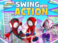 Gêm Spidey a'i Ffrindiau Rhyfeddol: Swing In To Action!  ar-lein