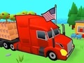Gêm Gyrrwr Tryc Americanaidd  ar-lein