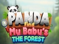 Gêm Panda Dewch o Hyd i'r Goedwig Fy Babi  ar-lein
