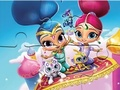 Gêm Pos Jig-so: Shimmer And Shine  ar-lein