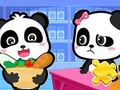 Gêm Pos Jig-so: Archfarchnad Babanod Panda  ar-lein