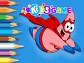 Gêm Llyfr Lliwio: Super Patrick Star  ar-lein