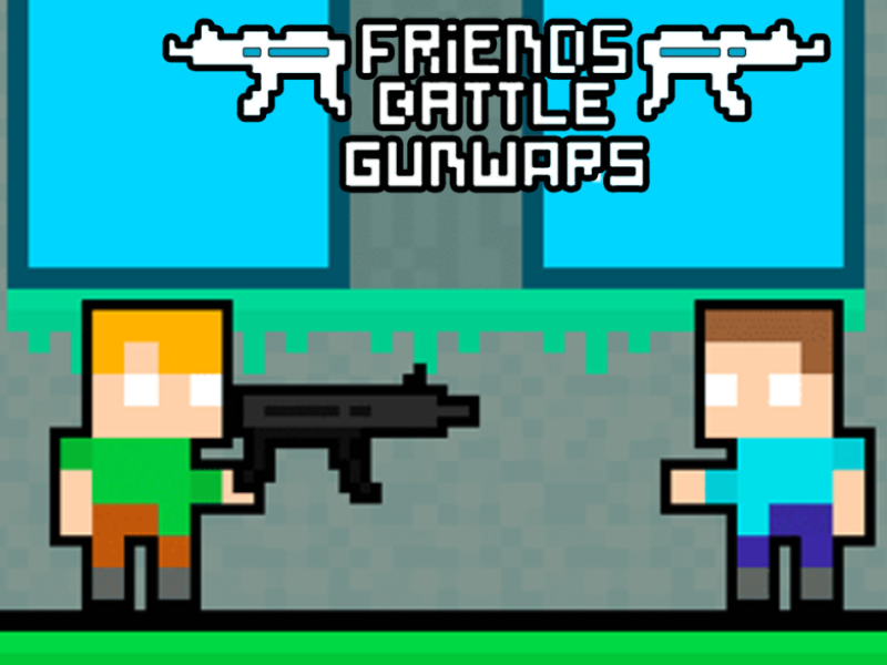 Gêm Cyfeillion yn Brwydr Gunwars  ar-lein