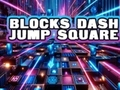Gêm Blociau Dash Naid Sgwâr  ar-lein