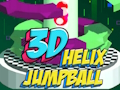 Gêm Pêl Neidio Helix 3D  ar-lein