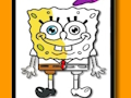 Gêm Antur Lliwio SpongeBob  ar-lein