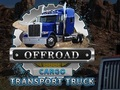 Gêm Tryc Cludo Cargo Oddi ar y Ffordd  ar-lein