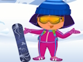 Gêm Dressup Gaeaf Sgïo Dora  ar-lein