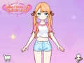 Gêm Gwisgwch Anime Dol Gwisgo i Fyny  ar-lein