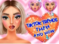 Gêm Mae TikTok yn Tueddiadau Colur Ddoe A Heddiw  ar-lein