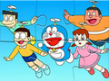 Gêm Pos Jig-so: Doraemon yn Hedfan  ar-lein