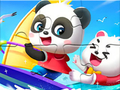 Gêm Pos Jig-so: Hwylio Panda Babanod  ar-lein