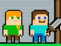 Gêm Alex a Steve Adventures yn Arbed  ar-lein