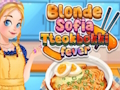 Gêm Blonde Sofia Tteokbokki Twymyn  ar-lein