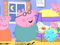 Gêm Pos Jig-so: Stori Cwsg Peppa  ar-lein