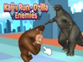 Gêm Rhedeg Kaiju - Gelynion Dzilla  ar-lein
