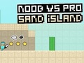 Gêm Ynys Noob yn erbyn Pro Sand  ar-lein