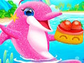 Gêm Fy Gofal Babanod Twin Dolphin  ar-lein