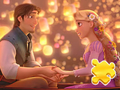 Gêm Pos Jig-so: Rapunzel  ar-lein