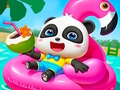 Gêm Gwyliau Haf Babi Panda  ar-lein