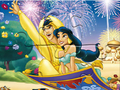 Gêm Pos Jig-so: Lamp Of Aladdin  ar-lein