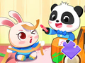 Gêm Pos Jig-so: Amser Chwarae Panda Babanod  ar-lein