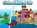 Gêm Ynys Ciwb 3D  ar-lein
