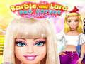 Gêm Her Carped Coch Barbie a Lara  ar-lein
