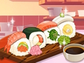 Gêm Roll Sushi Cegin Roxie  ar-lein