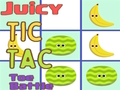 Gêm Brwydr Juicy Tic Tac Toe  ar-lein