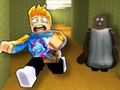 Gêm Robbie Horror: Mam-gu yn Backrooms  ar-lein