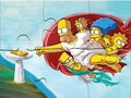 Gêm Pos Jig-so: Creu Simpsons  ar-lein